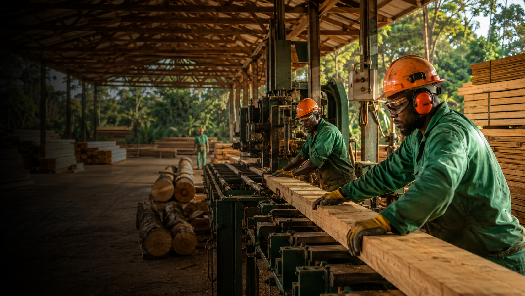 Wet-off-saw Timber